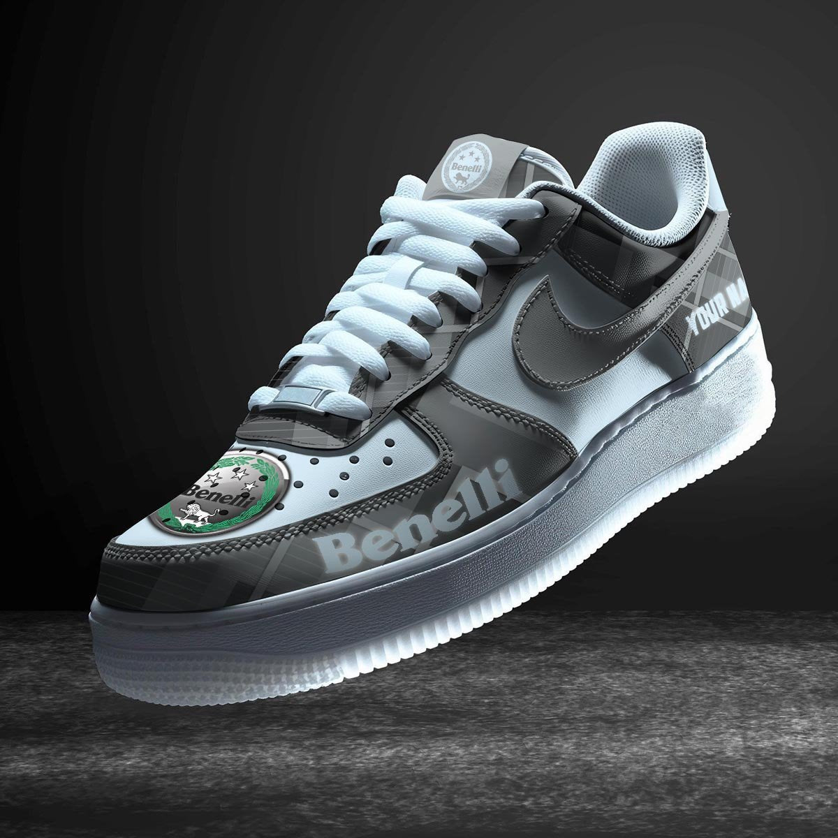 Ideafootwear Benelli Air Low-Top Sneakers Shoes For Men And Women 1