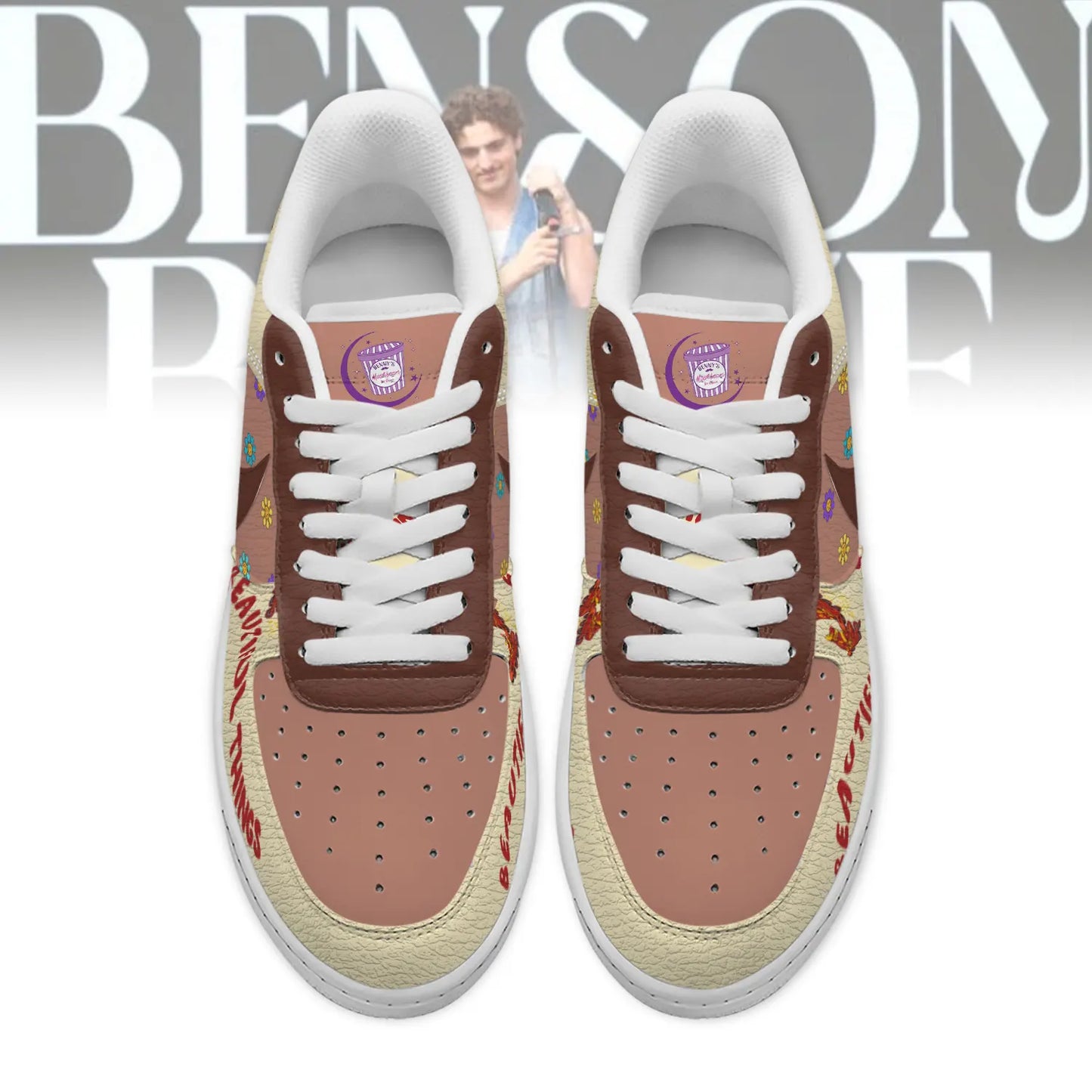 Ideafootwear Benson Boone Air Low-Top Sneakers Shoes For Men And Women 2