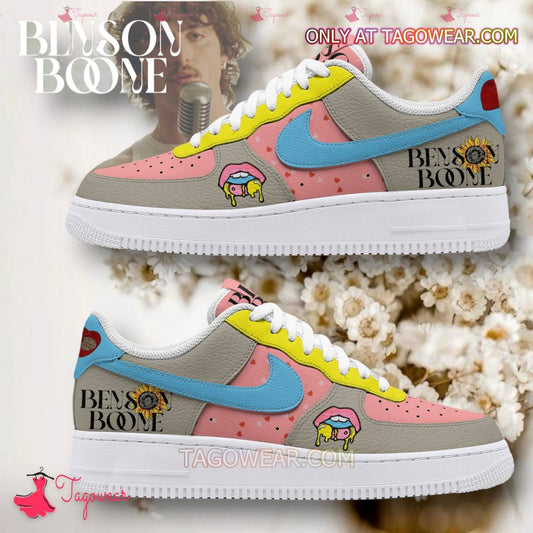 Ideafootwear Benson Boone Air Low-Top Sneakers Shoes For Men And Women 1