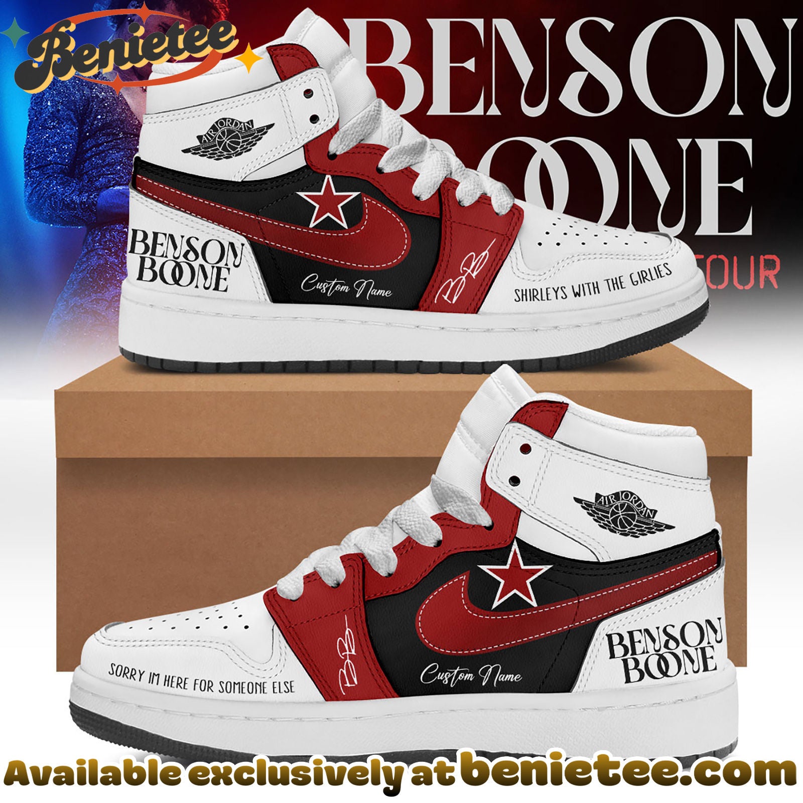 Ideafootwear Benson Boones AJ1 High Sneakers Shoes For Men And Women