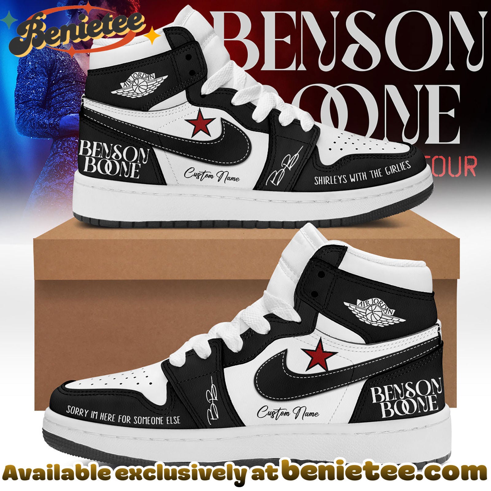 Ideafootwear Benson Boones AJ1 High Sneakers Shoes For Men And Women