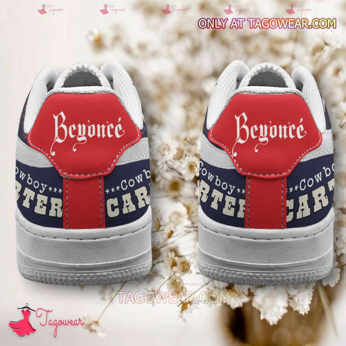 Ideafootwear Beyonce Cowboy Air Low-Top Sneakers Shoes For Men And ...