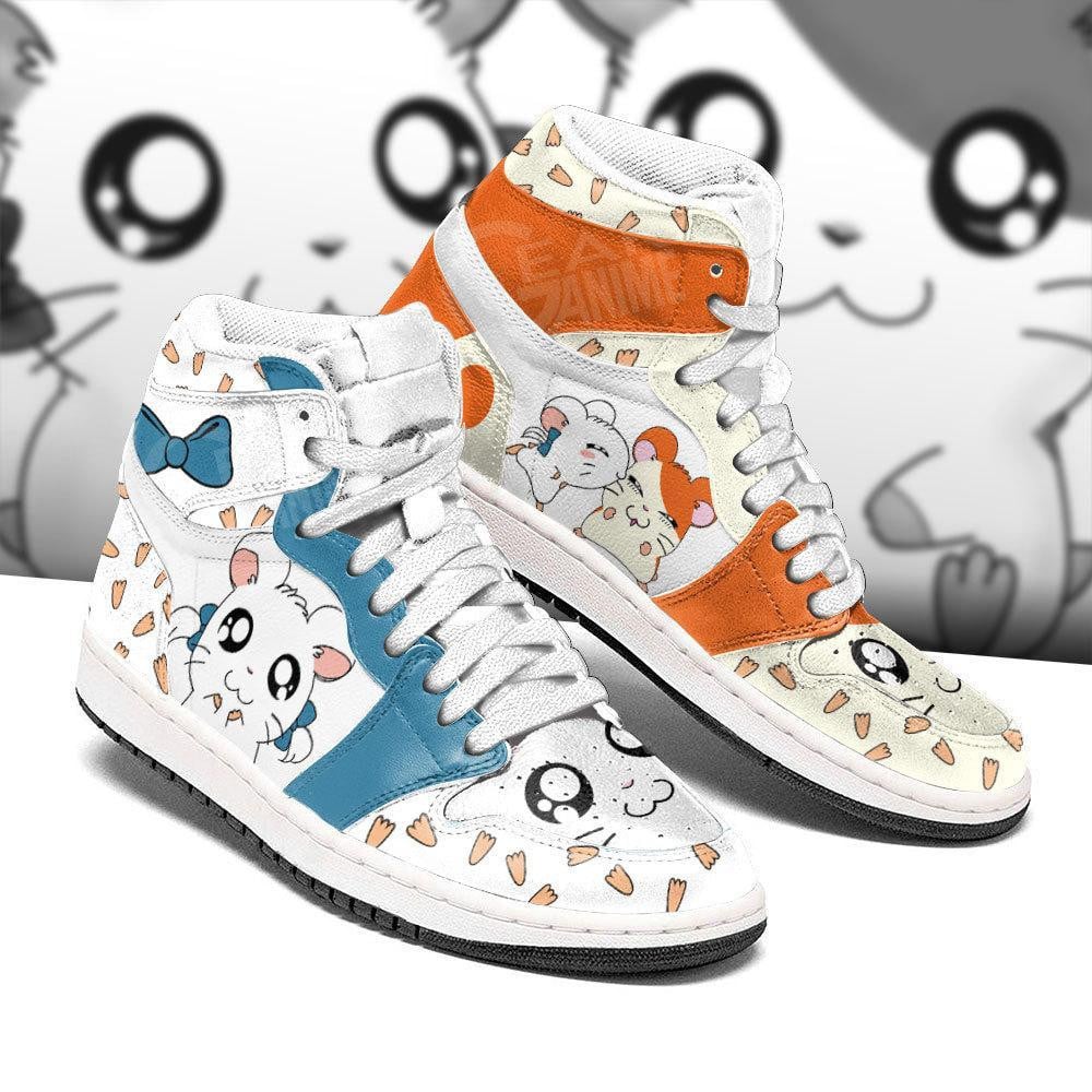 Ideafootwear Bijou Hamtaro AJ1 High Sneakers Shoes For Men And Women