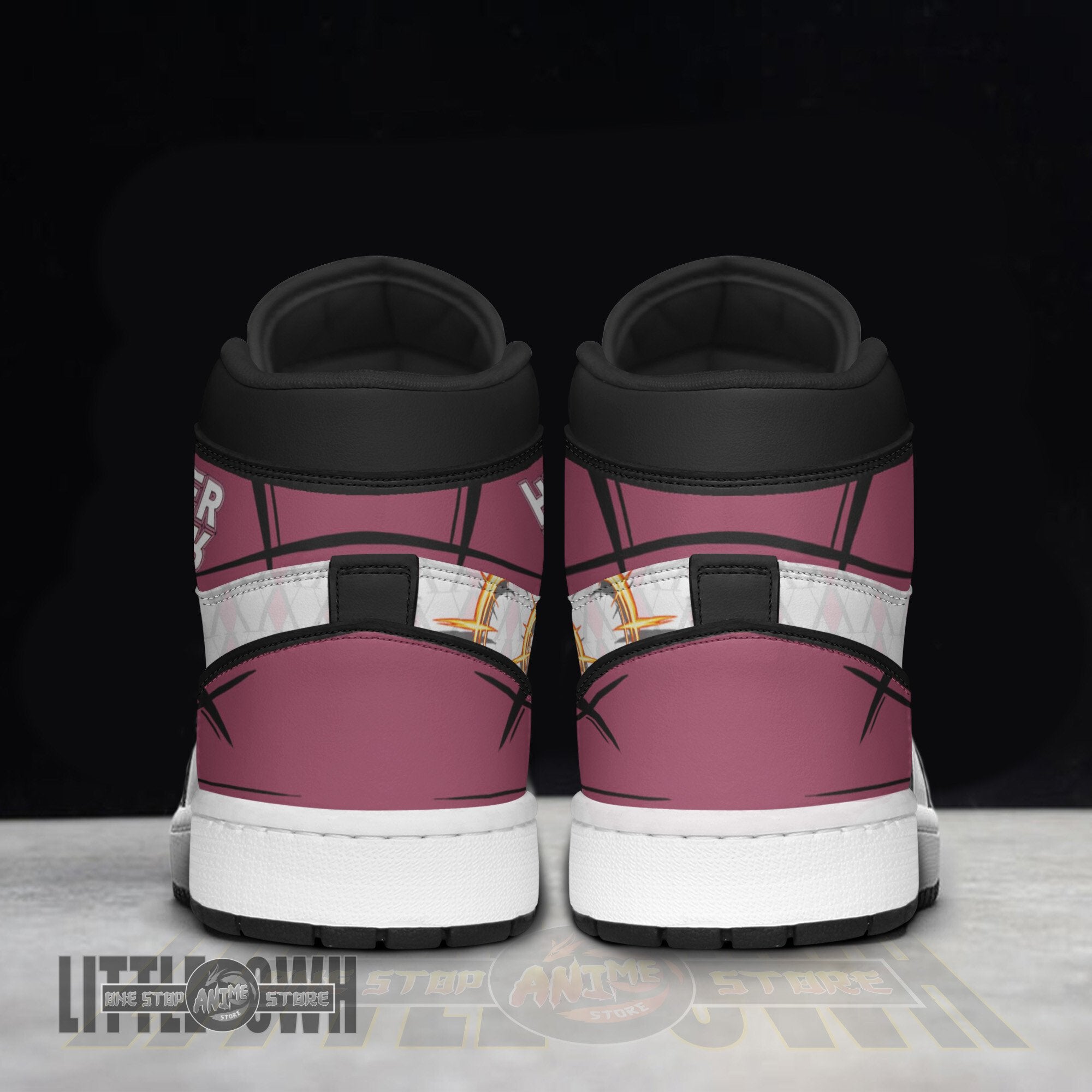 Ideafootwear Biscuit Krueger AJ1 High Sneakers Shoes For Men And Women