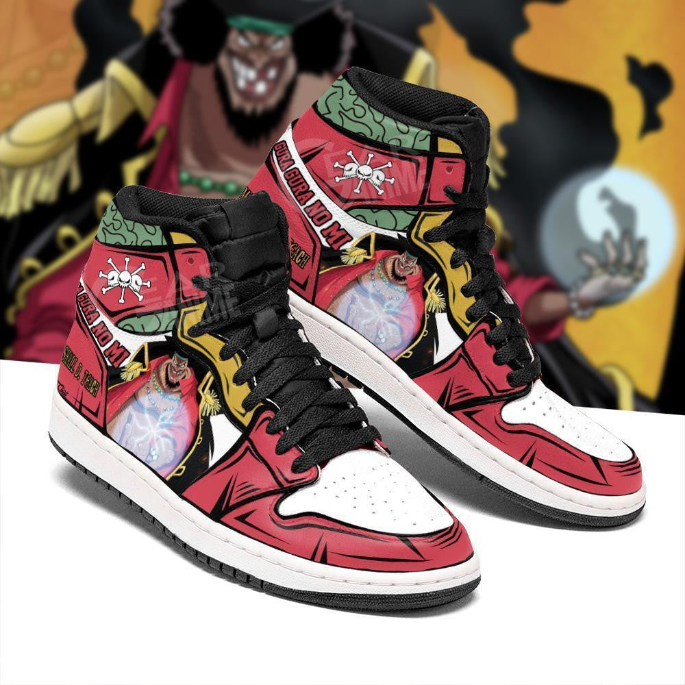 Ideafootwear Blackbeard AJ1 High Sneakers Shoes For Men And Women