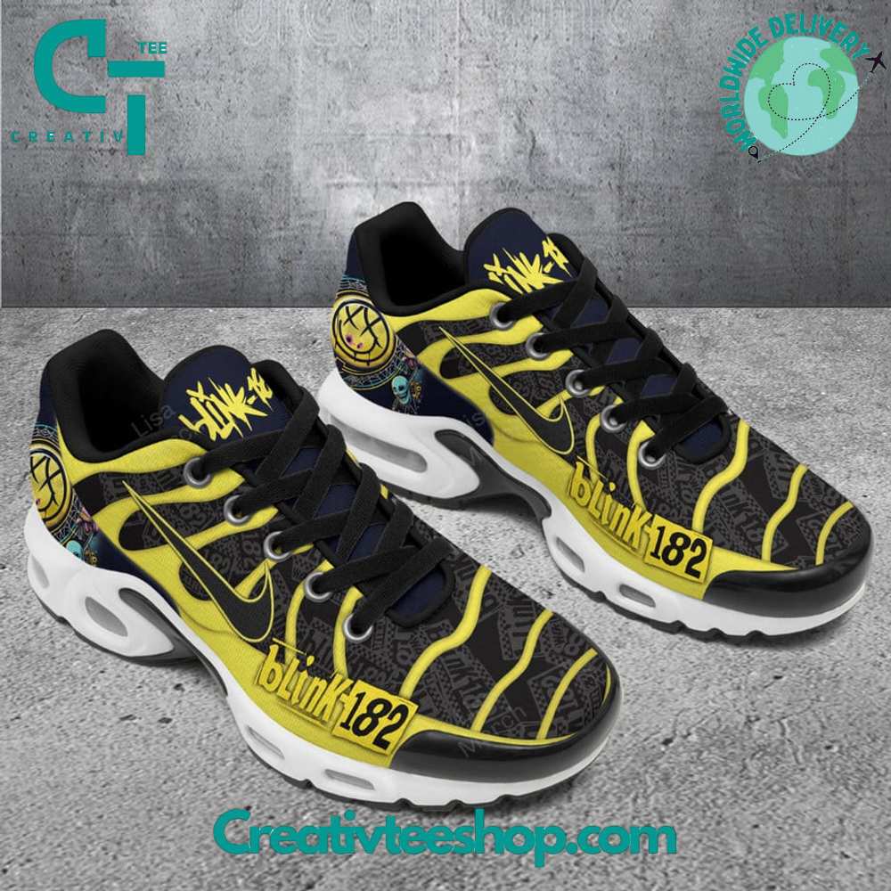 Ideafootwear Blink-182 TN Shoes Sneakers For Men And Women