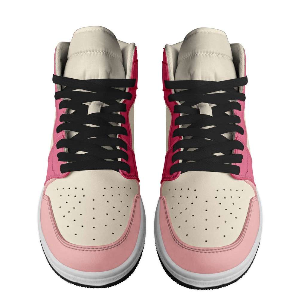 Ideafootwear Blossom The Powerpuff Girls AJ1 High Sneakers Shoes For Men And Women