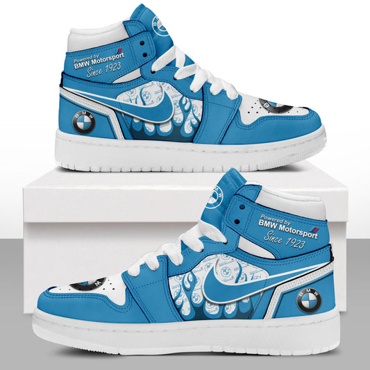 Ideafootwear BMW AJ1 High Sneakers Shoes For Men And Women
