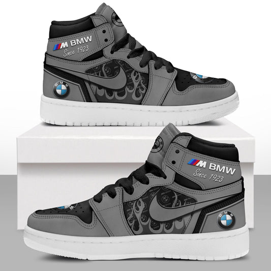 Ideafootwear BMW M AJ1 High Sneakers Shoes For Men And Women