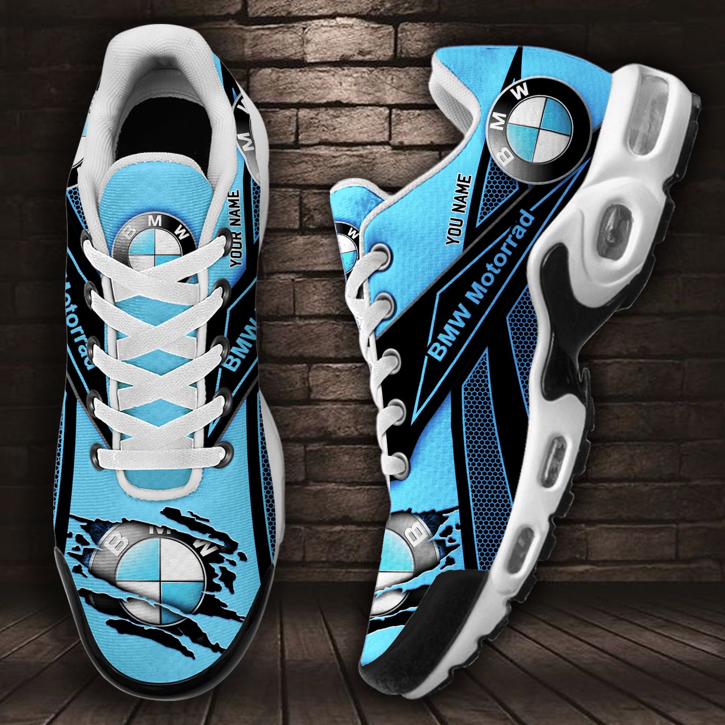 Ideafootwear BMW Motorrad TN Shoes Sneakers For Men And Women