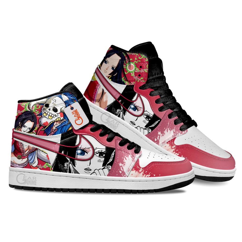 Ideafootwear Boa Hancock AJ1 High Sneakers Shoes For Men And Women