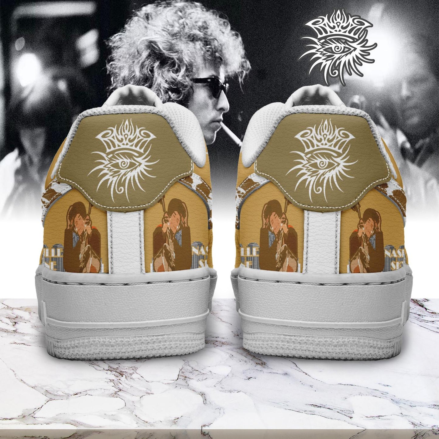 Ideafootwear Bob Dylan Air Low-Top Sneakers Shoes For Men And Women 2