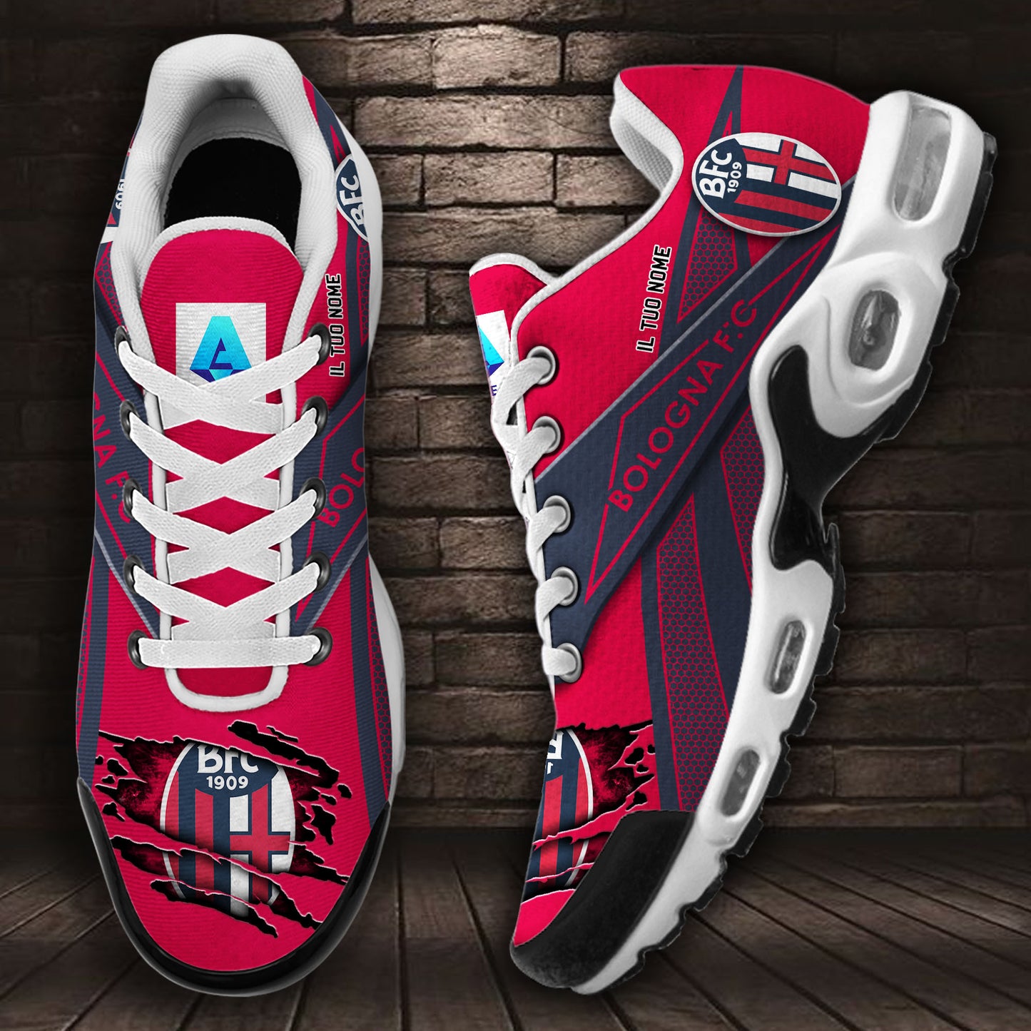 Ideafootwear Bologna Fc 1909 TN Shoes Sneakers For Men And Women