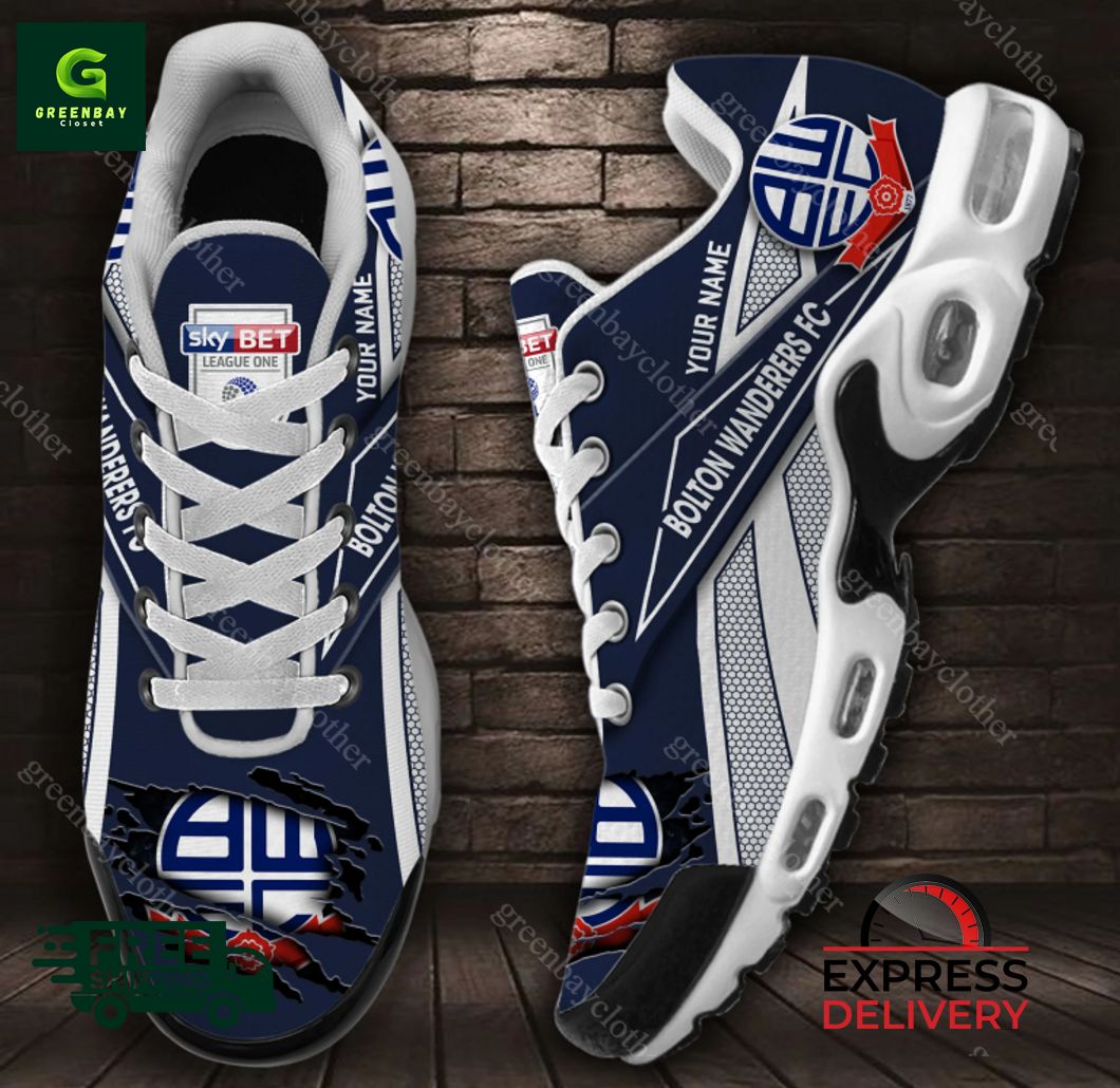 Ideafootwear Bolton Wanderers FC TN Shoes Sneakers For Men And Women