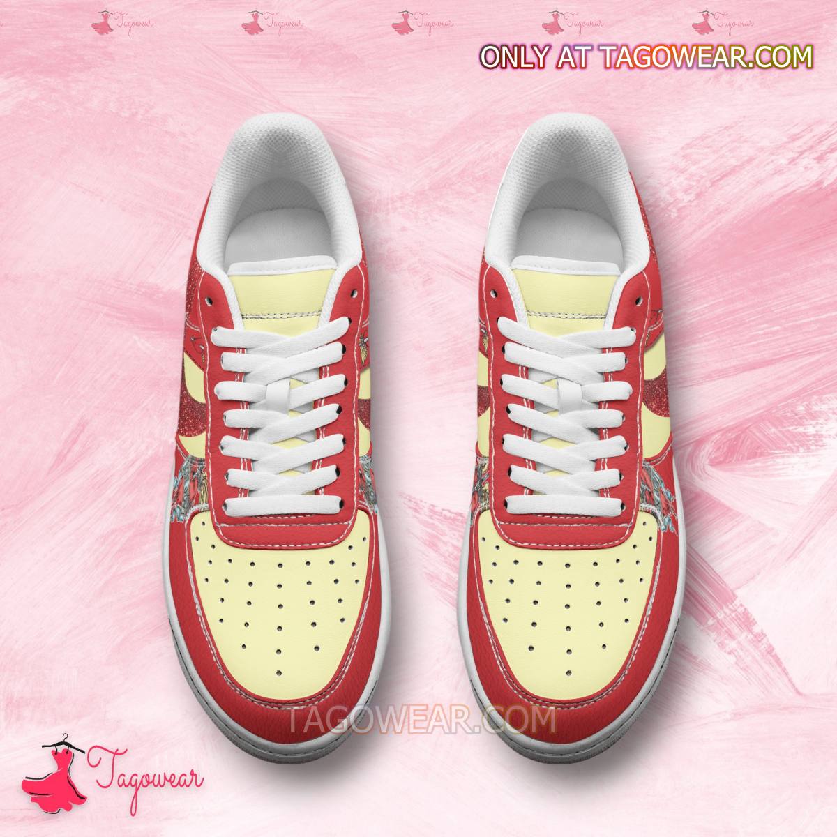 Ideafootwear Bon Jovi 40th Anniversary Air Low-Top Sneakers Shoes For Men And Women 3