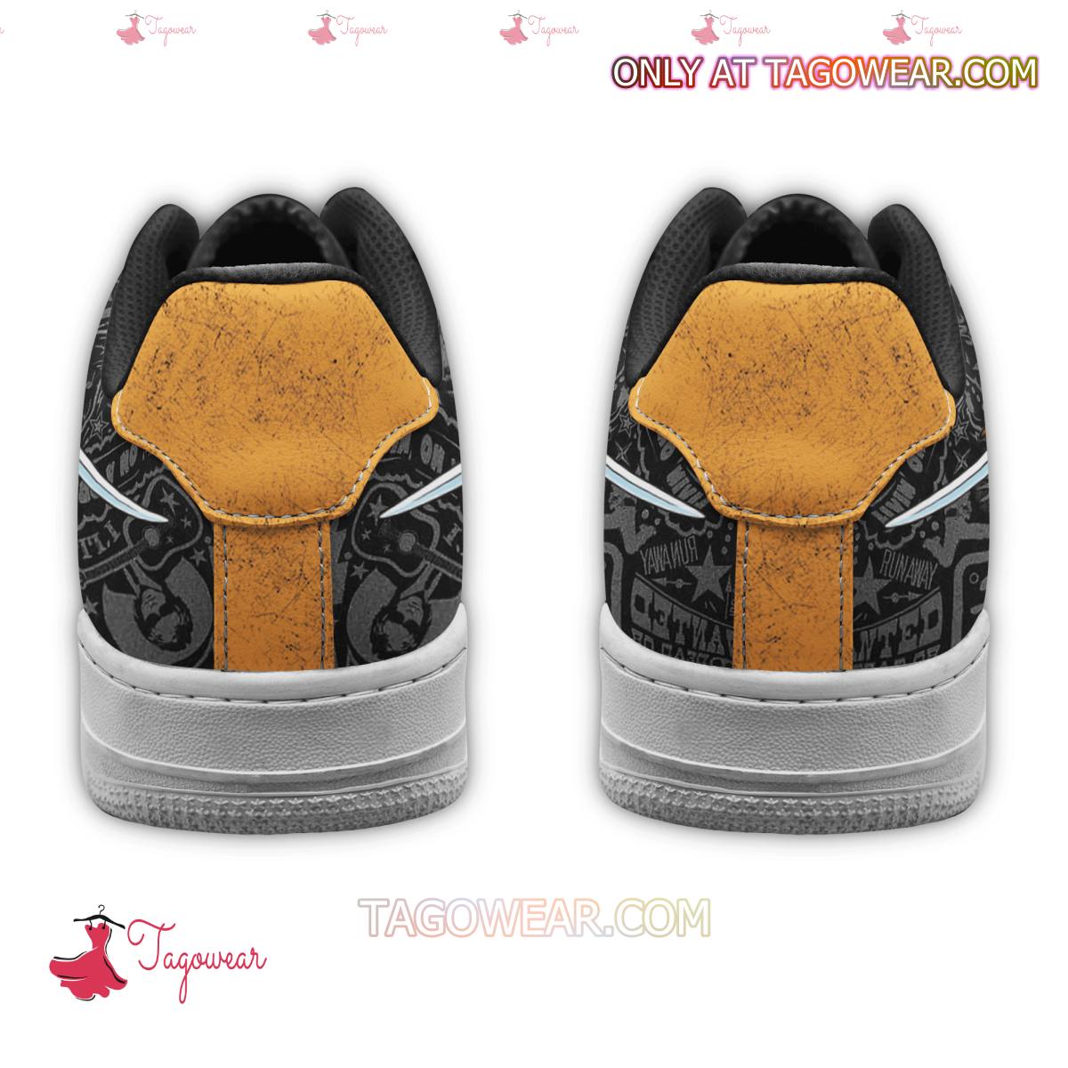 Ideafootwear Bon Jovi Livin' On A Prayer Air Low-Top Sneakers Shoes For Men And Women 4