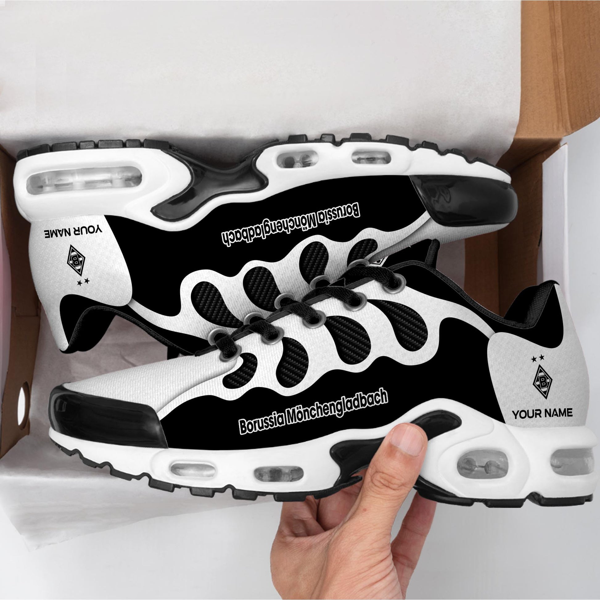 Ideafootwear Borussia M'gladbach TN Shoes Sneakers For Men And Women