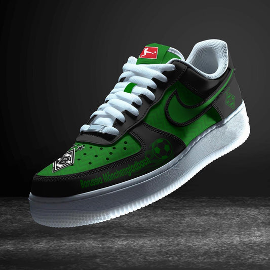 Ideafootwear Borussia Monchengladbach Air Low-Top Sneakers Shoes For Men And Women 1