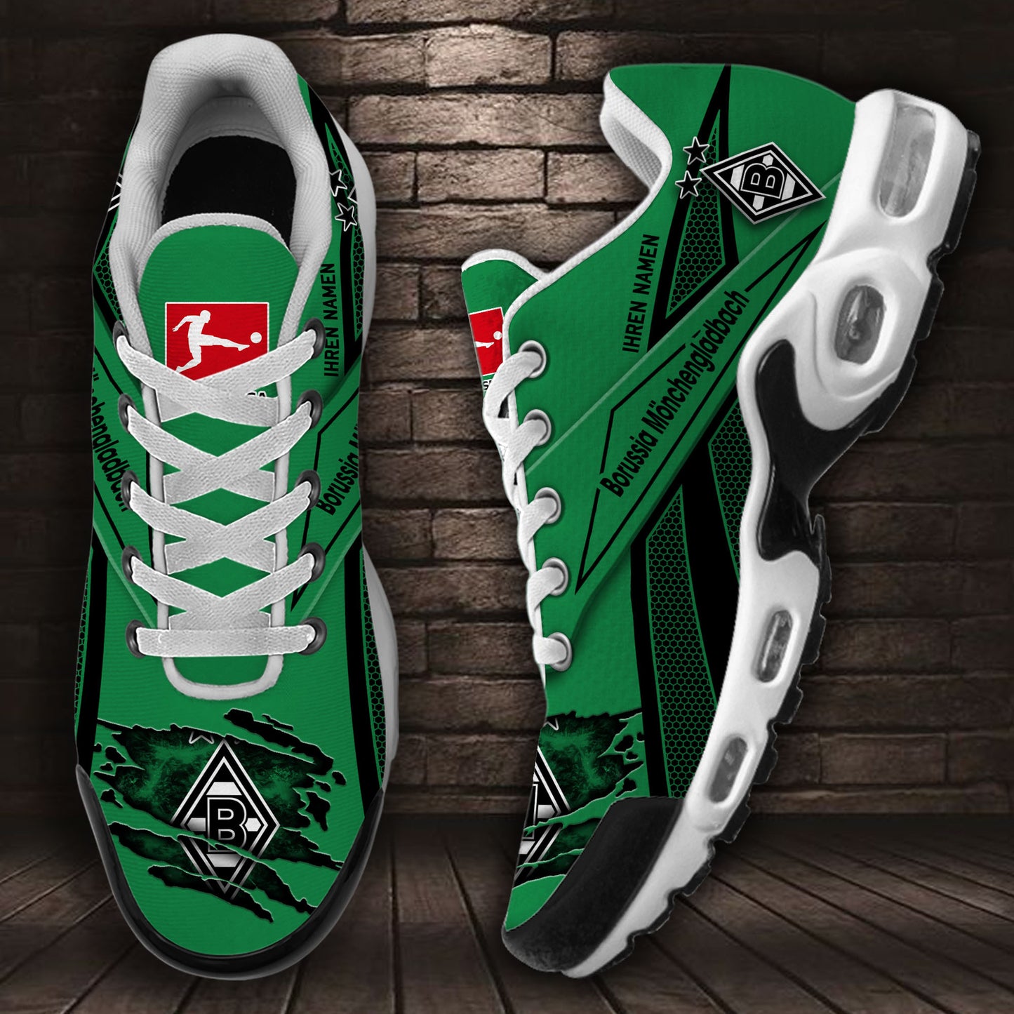 Ideafootwear Borussia Monchengladbach TN Shoes Sneakers For Men And Women