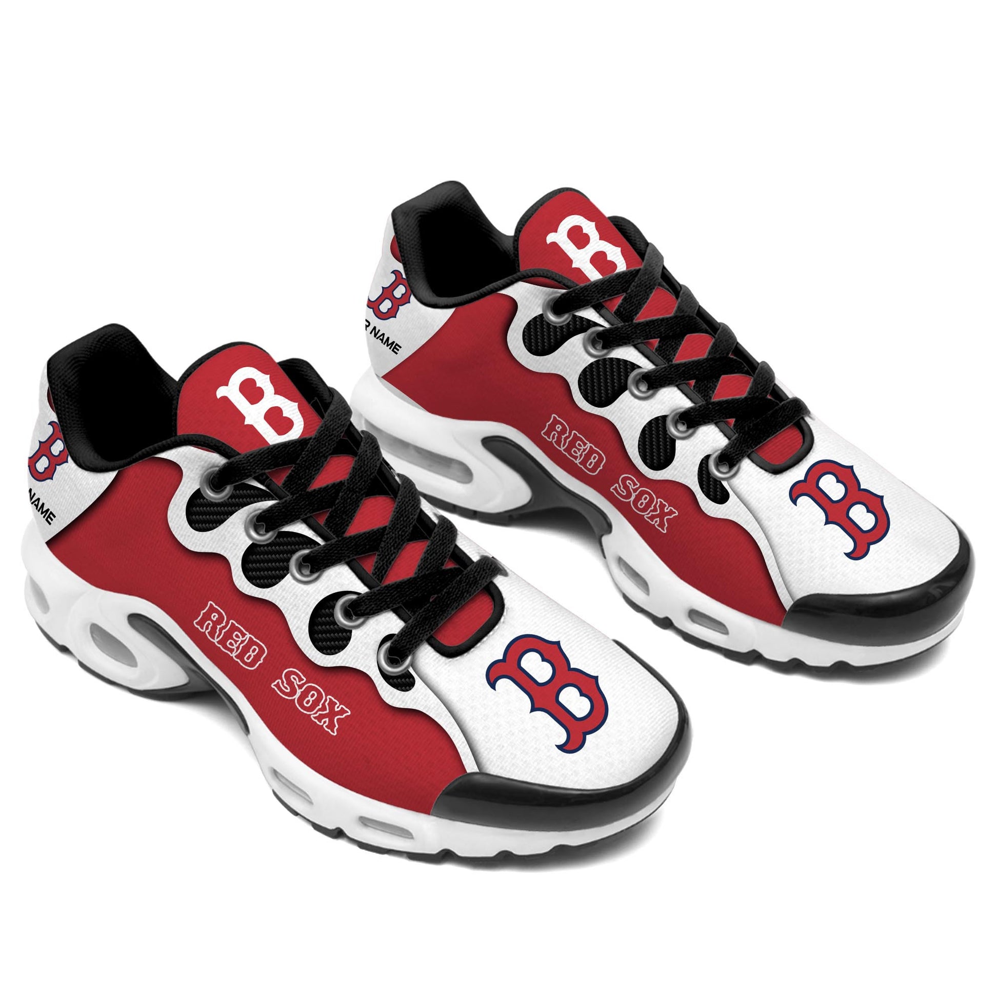 Ideafootwear Boston Red Sox TN Shoes Sneakers For Men And Women