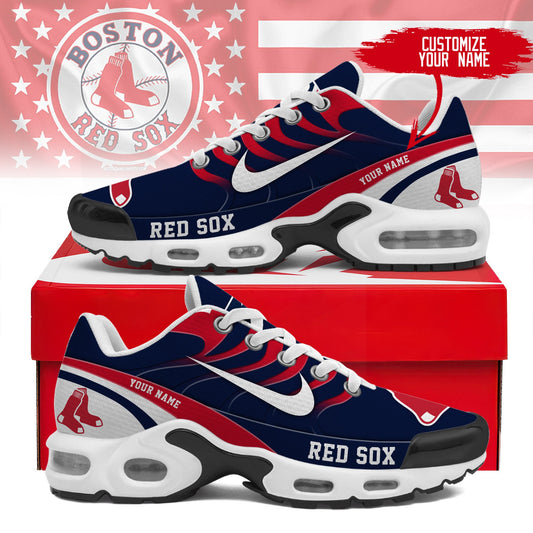 Ideafootwear Boston Red Sox TN Shoes Sneakers For Men And Women