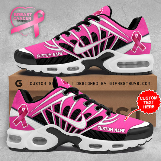 Ideafootwear Breast Cancer Awareness TN Shoes Sneakers For Men And Women