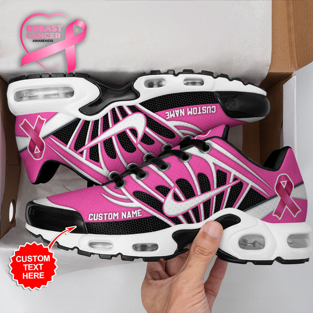 Ideafootwear Breast Cancer Awareness TN Shoes Sneakers For Men And Women