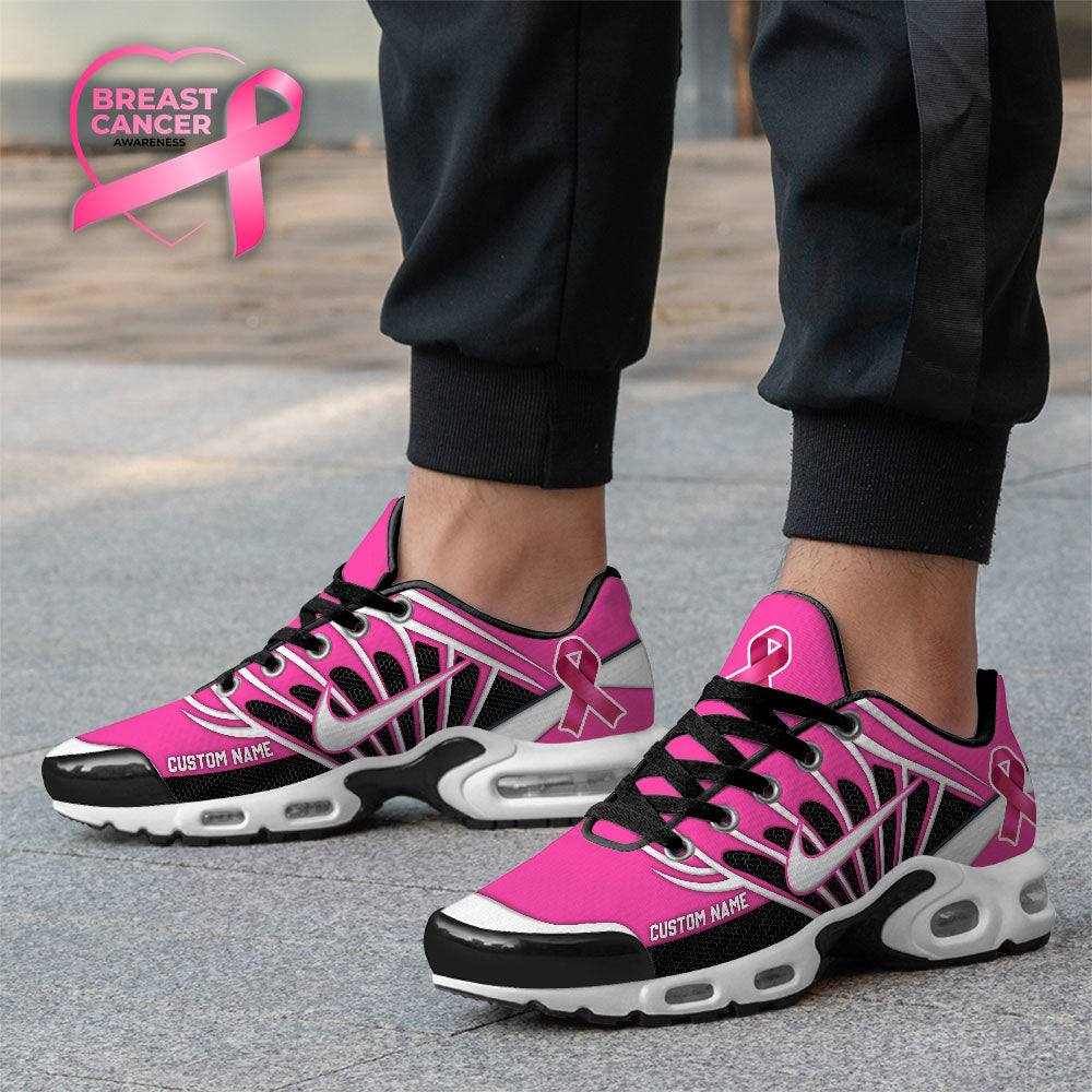 Ideafootwear Breast Cancer Awareness TN Shoes Sneakers For Men And Women