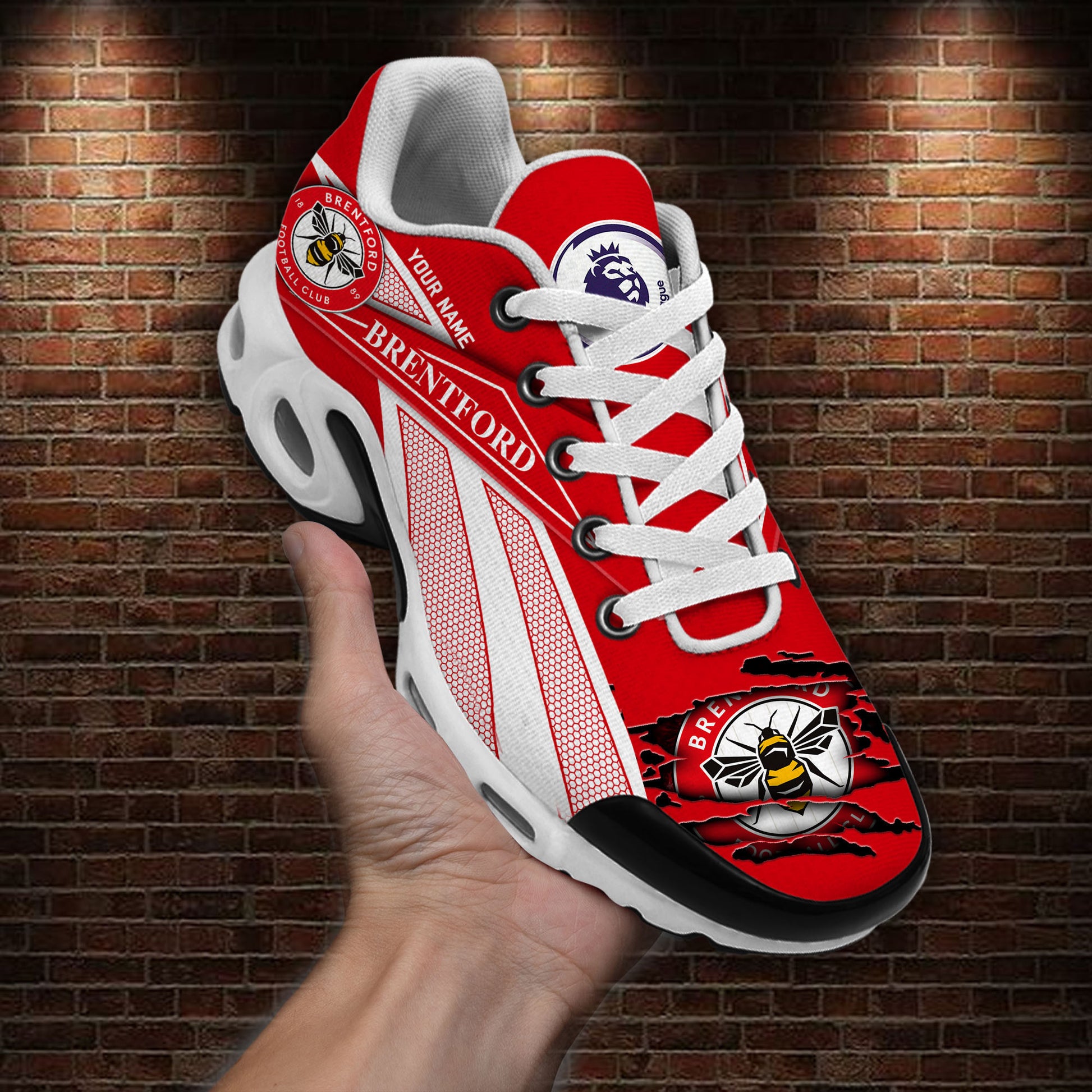Ideafootwear Brentford FC TN Shoes Sneakers For Men And Women