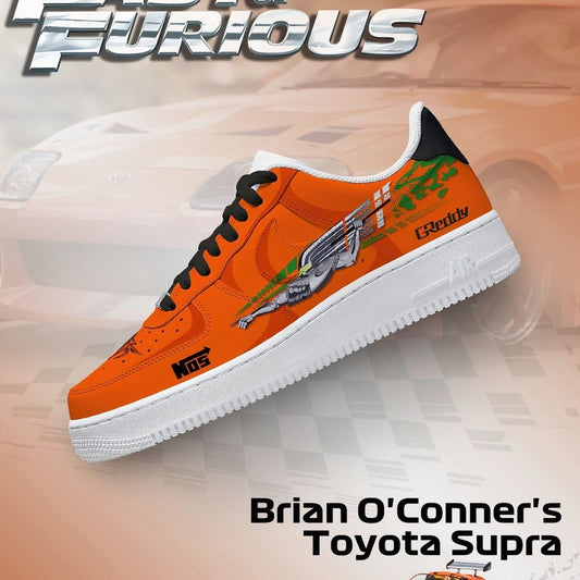 Ideafootwear Brian O'Conner's Supra Air Low-Top Sneakers Shoes For Men And Women 1