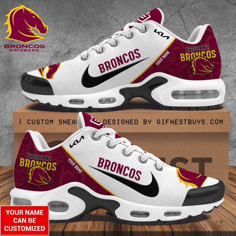 Ideafootwear Brisbane Broncos TN Shoes Sneakers For Men And Women