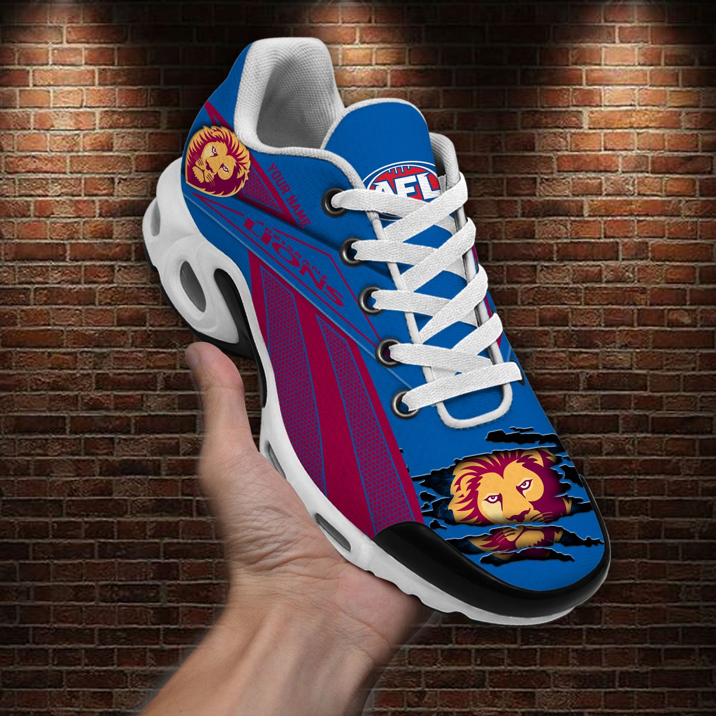 Ideafootwear Brisbane Lions TN Shoes Sneakers For Men And Women