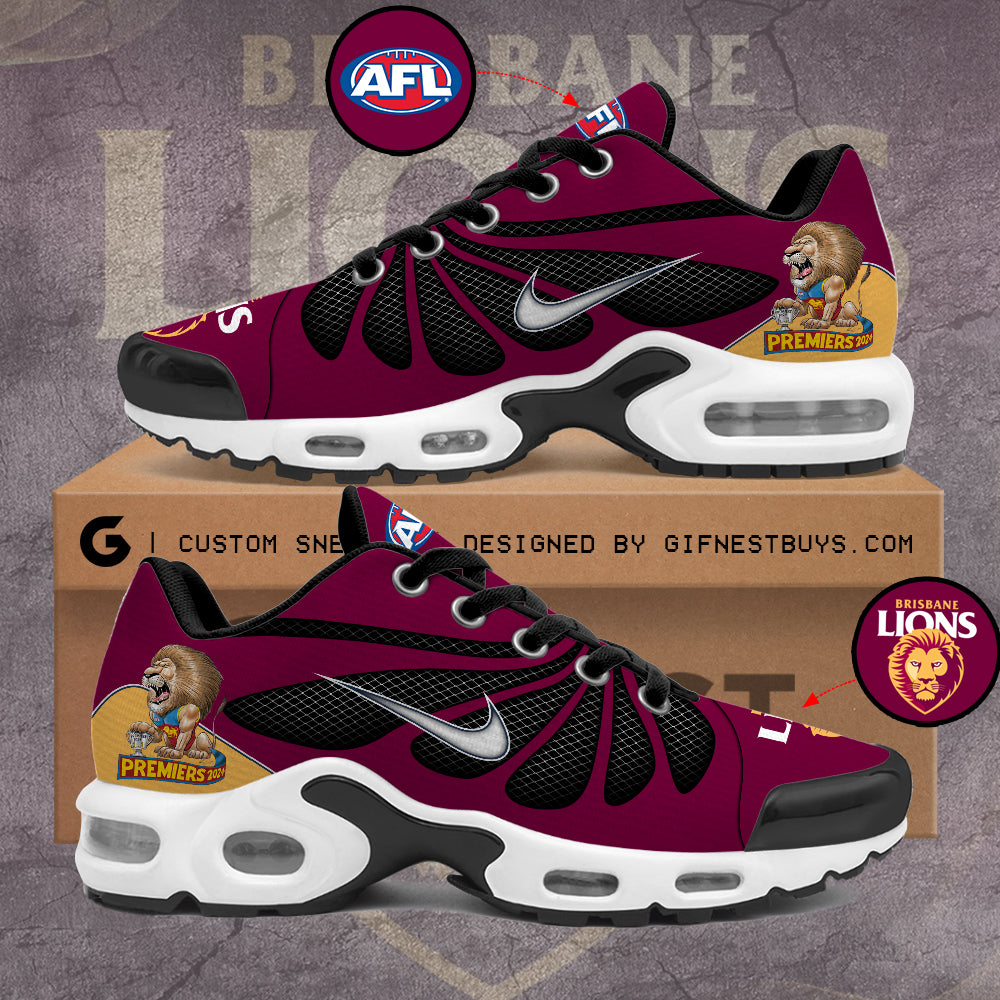 Ideafootwear Brisbane Lions TN Shoes Sneakers For Men And Women