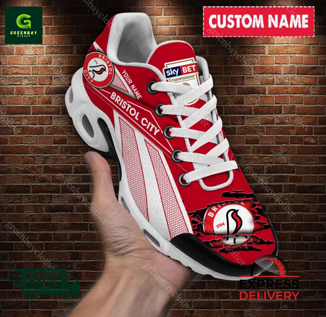 Ideafootwear Bristol City FC TN Shoes Sneakers For Men And Women