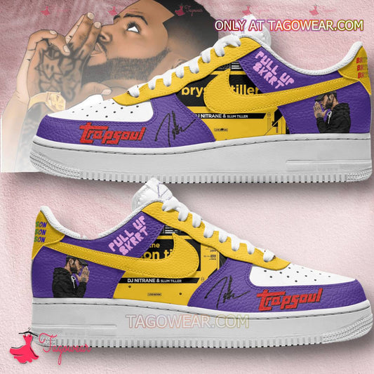 Ideafootwear Bryson Tiller Air Low-Top Sneakers Shoes For Men And Women 1