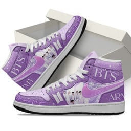 Ideafootwear BTS AJ1 High Sneakers Shoes For Men And Women