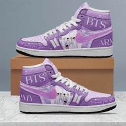Ideafootwear BTS AJ1 High Sneakers Shoes For Men And Women