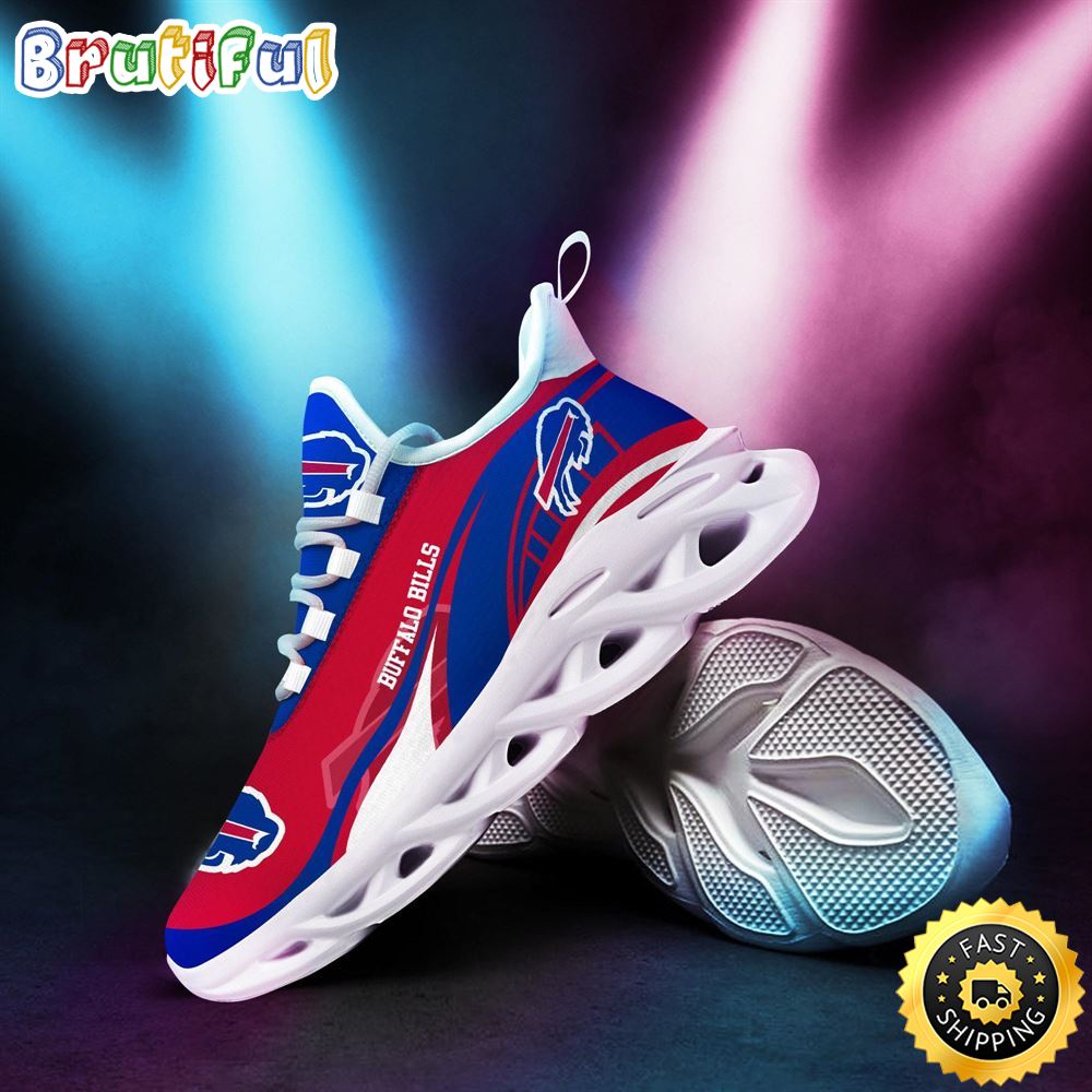 Ideafootwear Buffalo Bills Max Soul Shoes Sneakers For Men And Women