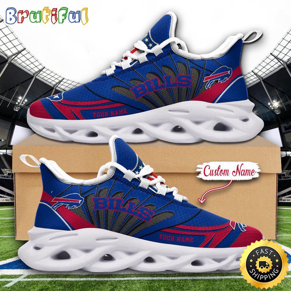 Ideafootwear Buffalo Bills Max Soul Shoes Sneakers For Men And Women