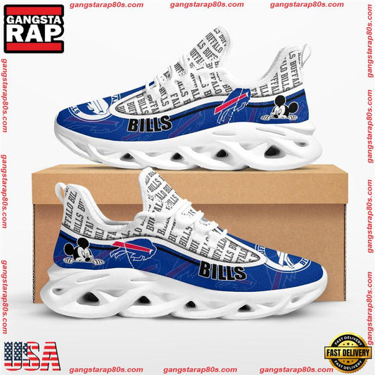 Ideafootwear Buffalo Bills Max Soul Shoes Sneakers For Men And Women