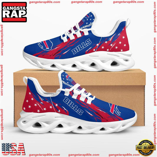 Ideafootwear Buffalo Bills Max Soul Shoes Sneakers For Men And Women