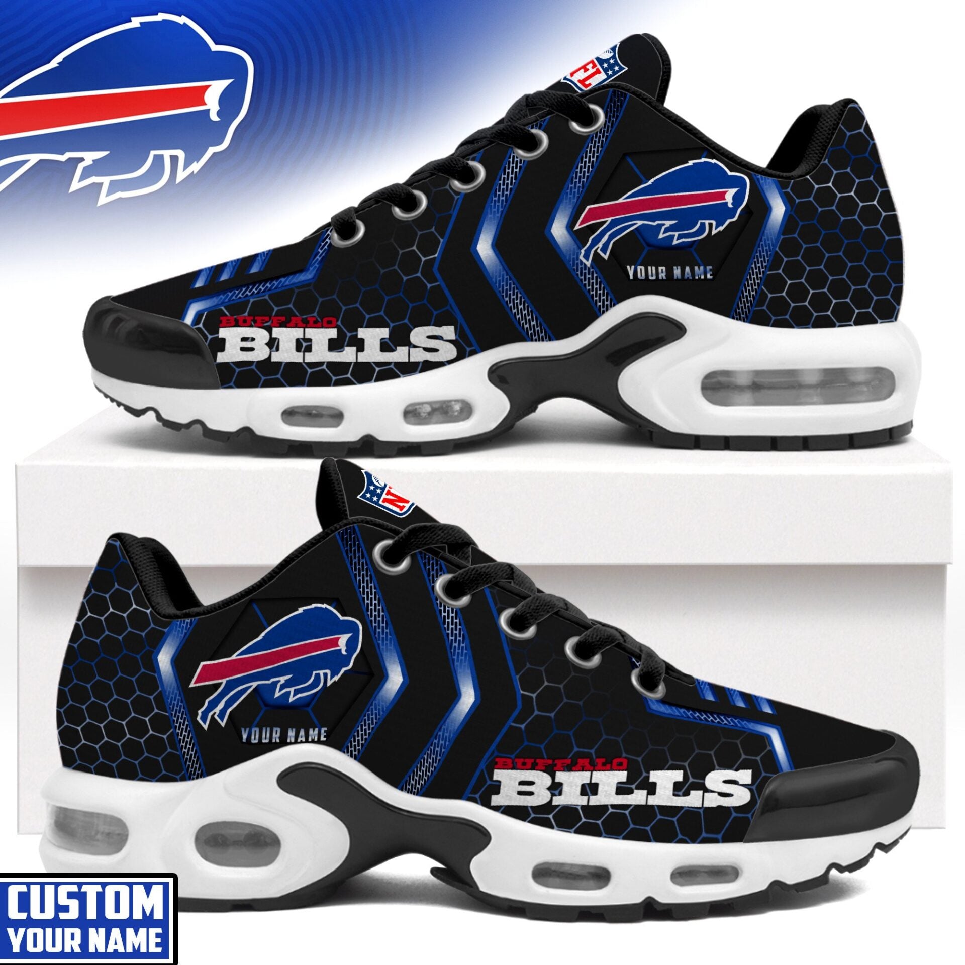 Ideafootwear Buffalo Bills TN Shoes Sneakers For Men And Women
