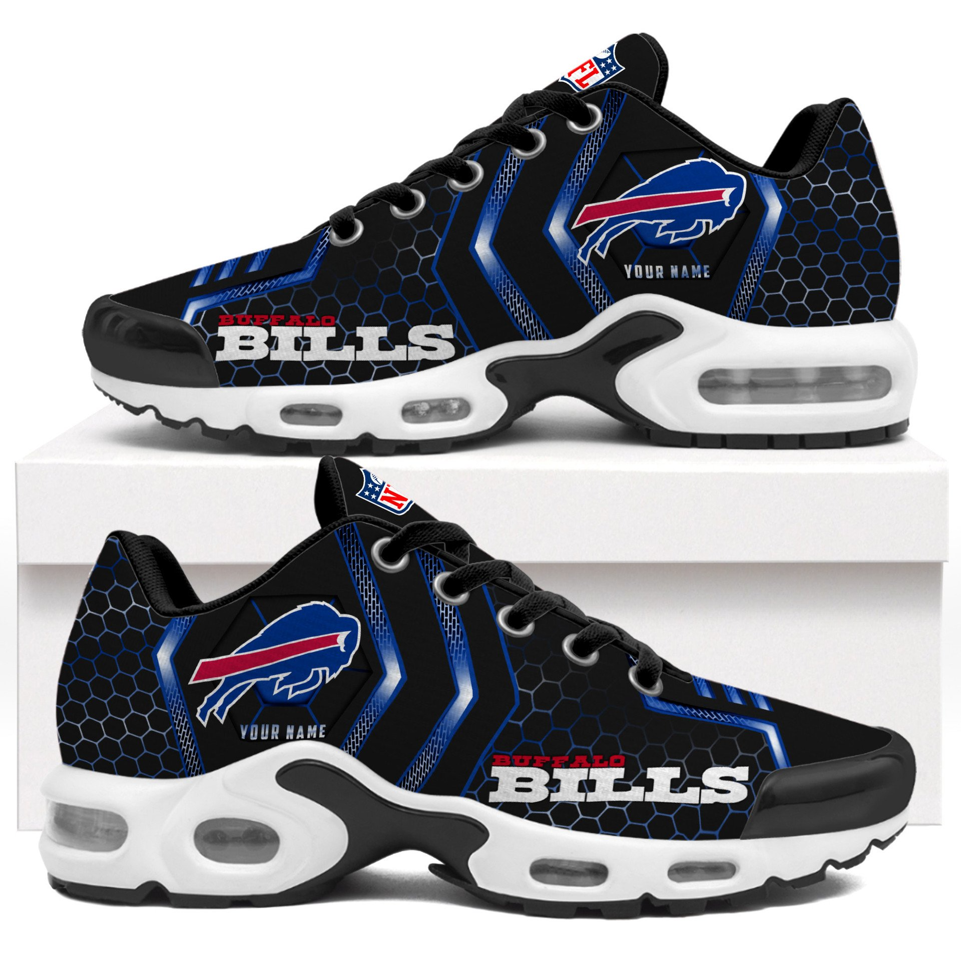 Ideafootwear Buffalo Bills TN Shoes Sneakers For Men And Women