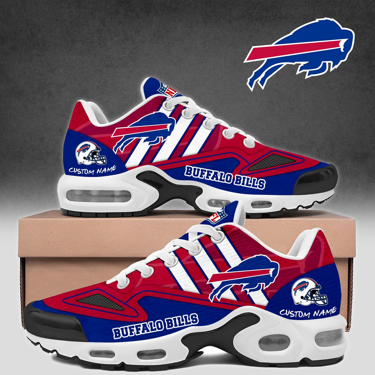 Ideafootwear Buffalo Bills TN Shoes Sneakers For Men And Women