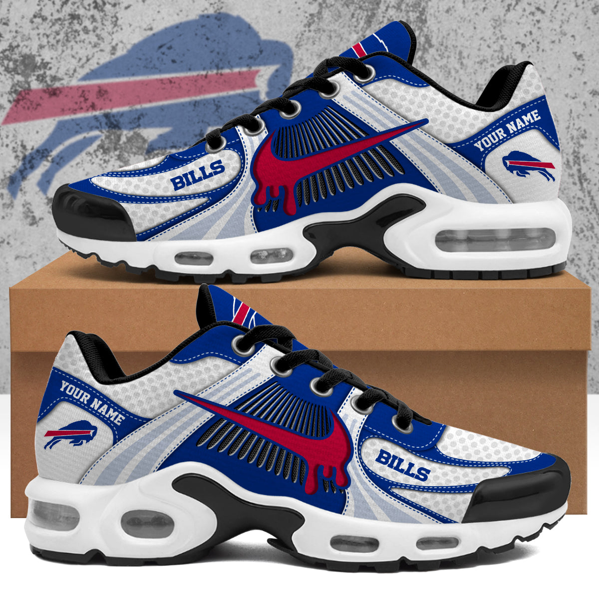 Ideafootwear Buffalo Bills TN Shoes Sneakers For Men And Women
