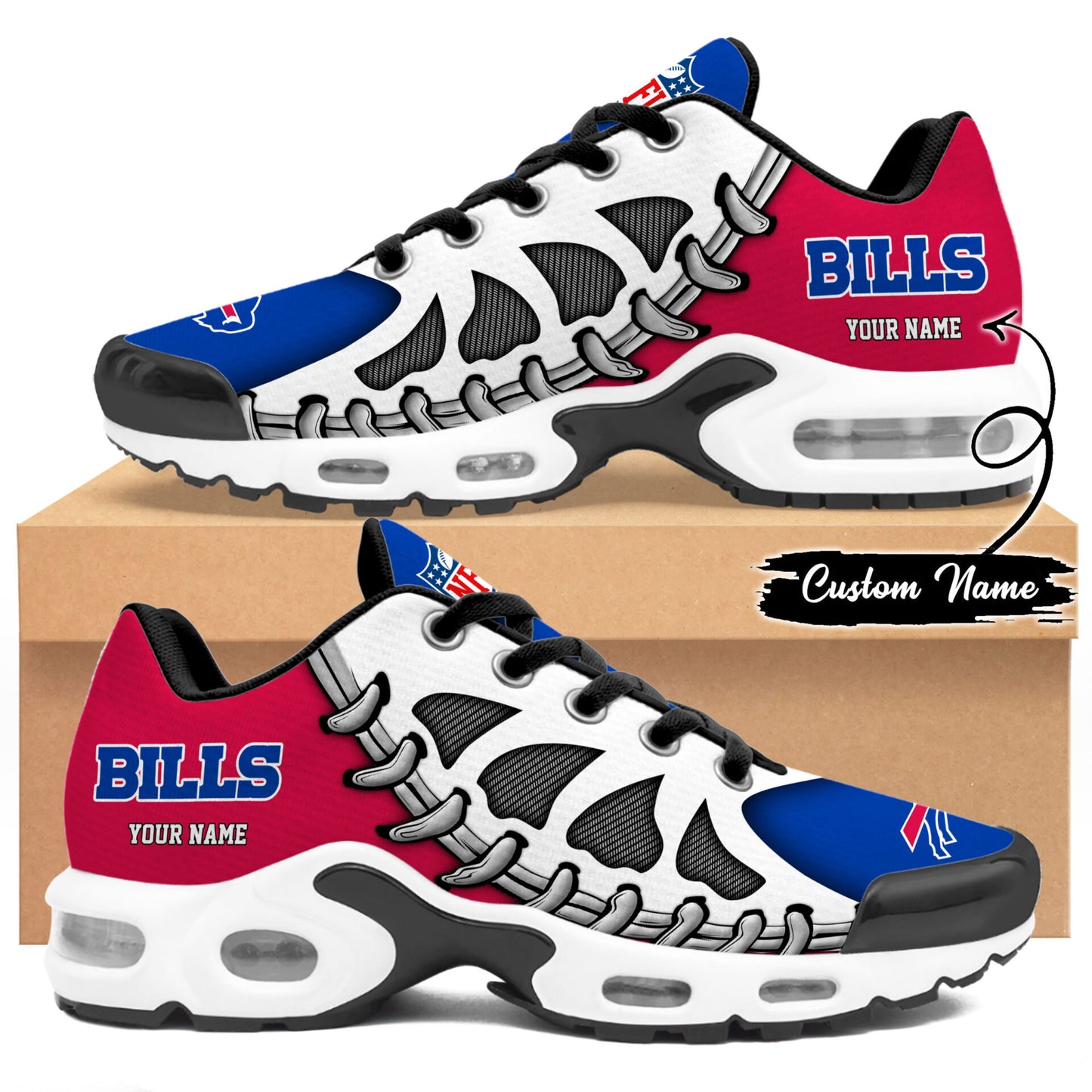 Ideafootwear Buffalo Bills TN Shoes Sneakers For Men And Women