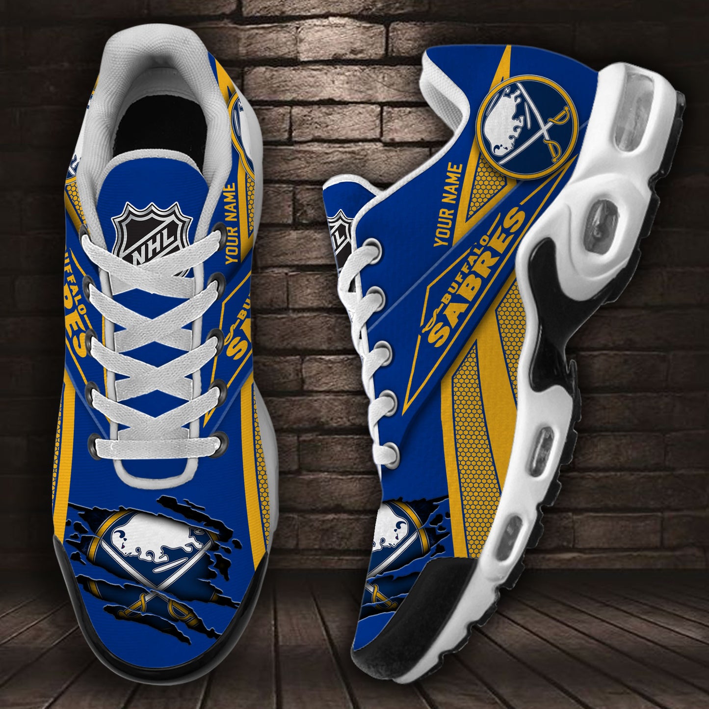 Ideafootwear Buffalo Sabres TN Shoes Sneakers For Men And Women