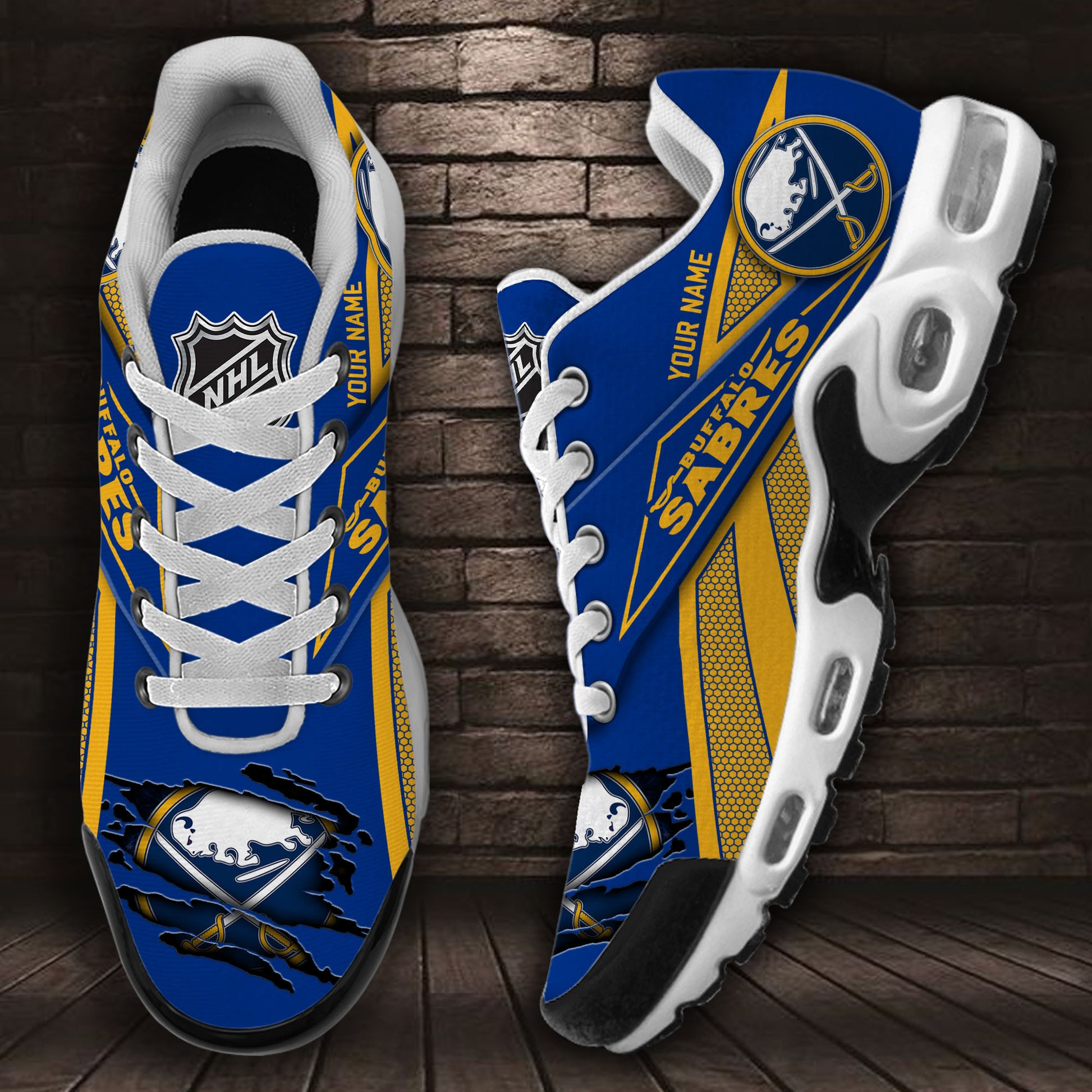 Ideafootwear Buffalo Sabres TN Shoes Sneakers For Men And Women