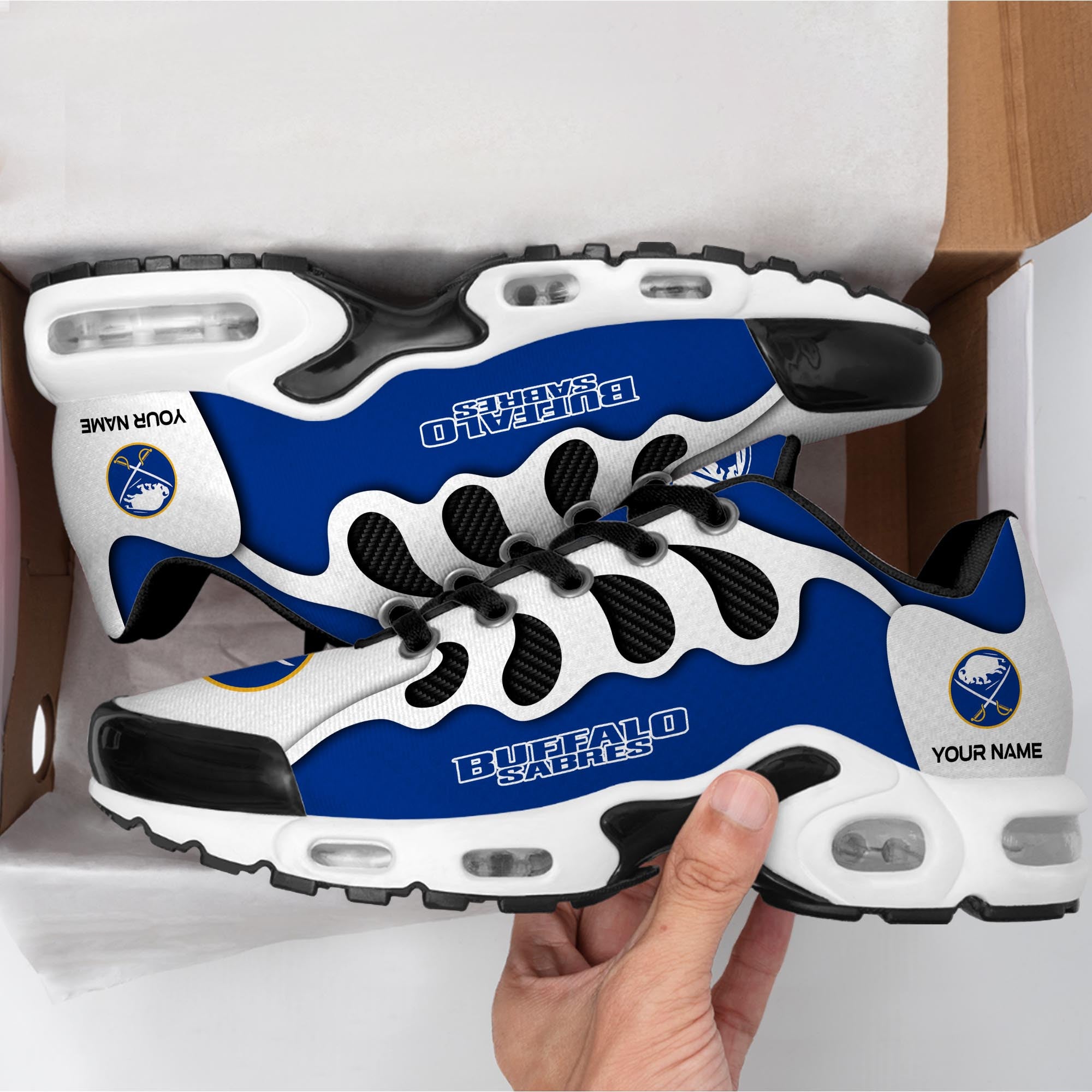 Ideafootwear Buffalo Sabres TN Shoes Sneakers For Men And Women