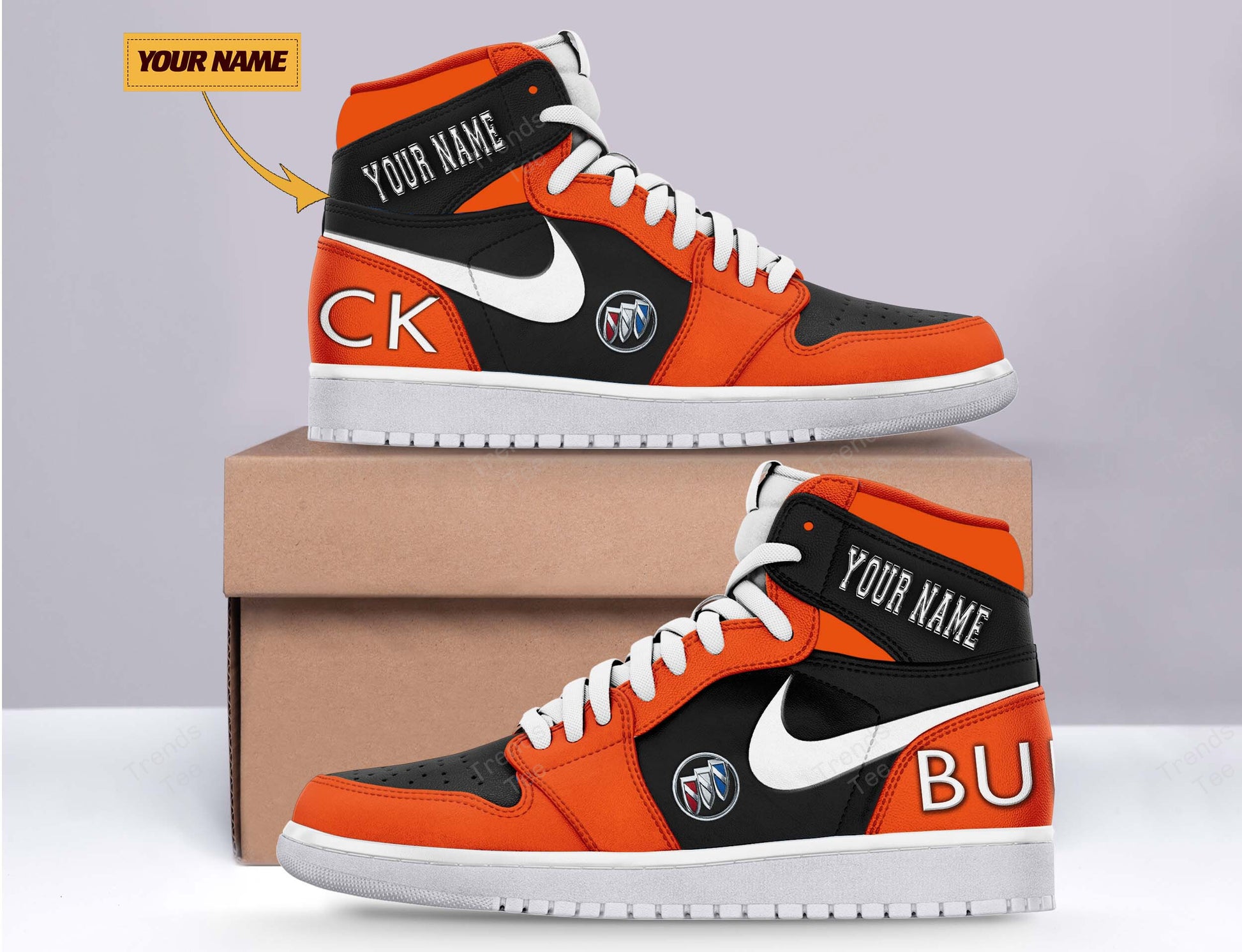 Ideafootwear Buick AJ1 High Sneakers Shoes For Men And Women